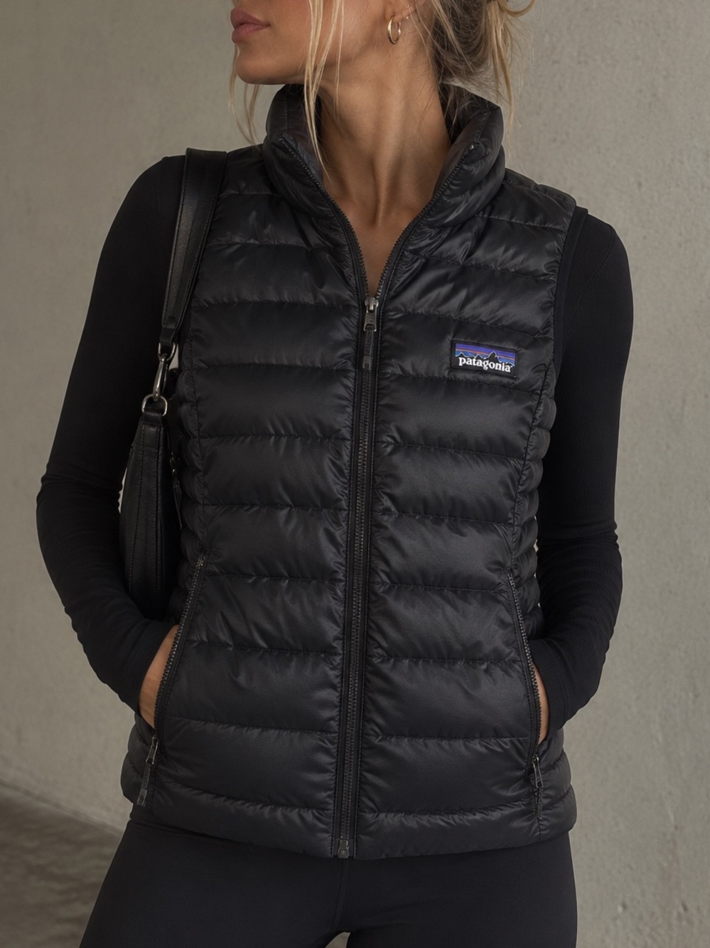 Patagonia Women’s Down Sweater Vest Black Small 800 Fill-Down